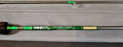 Custom Backpacking Fly / Spinning Rod Combination 4wt 7"6' 4 piece