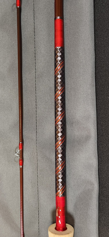 Custom Refurbished Lamiglas Fly Rod 9ft 8wt 2 piece