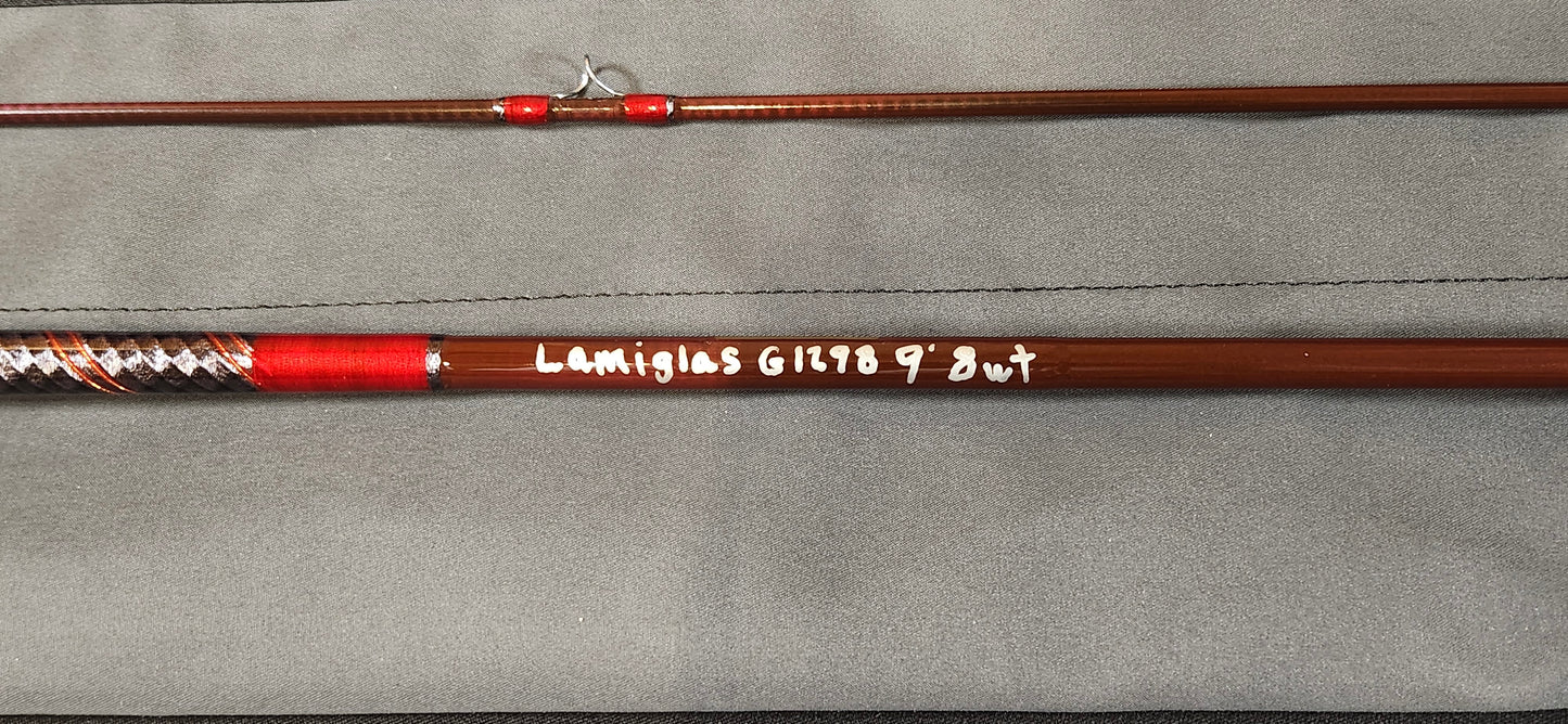 Custom Refurbished Lamiglas Fly Rod 9ft 8wt 2 piece