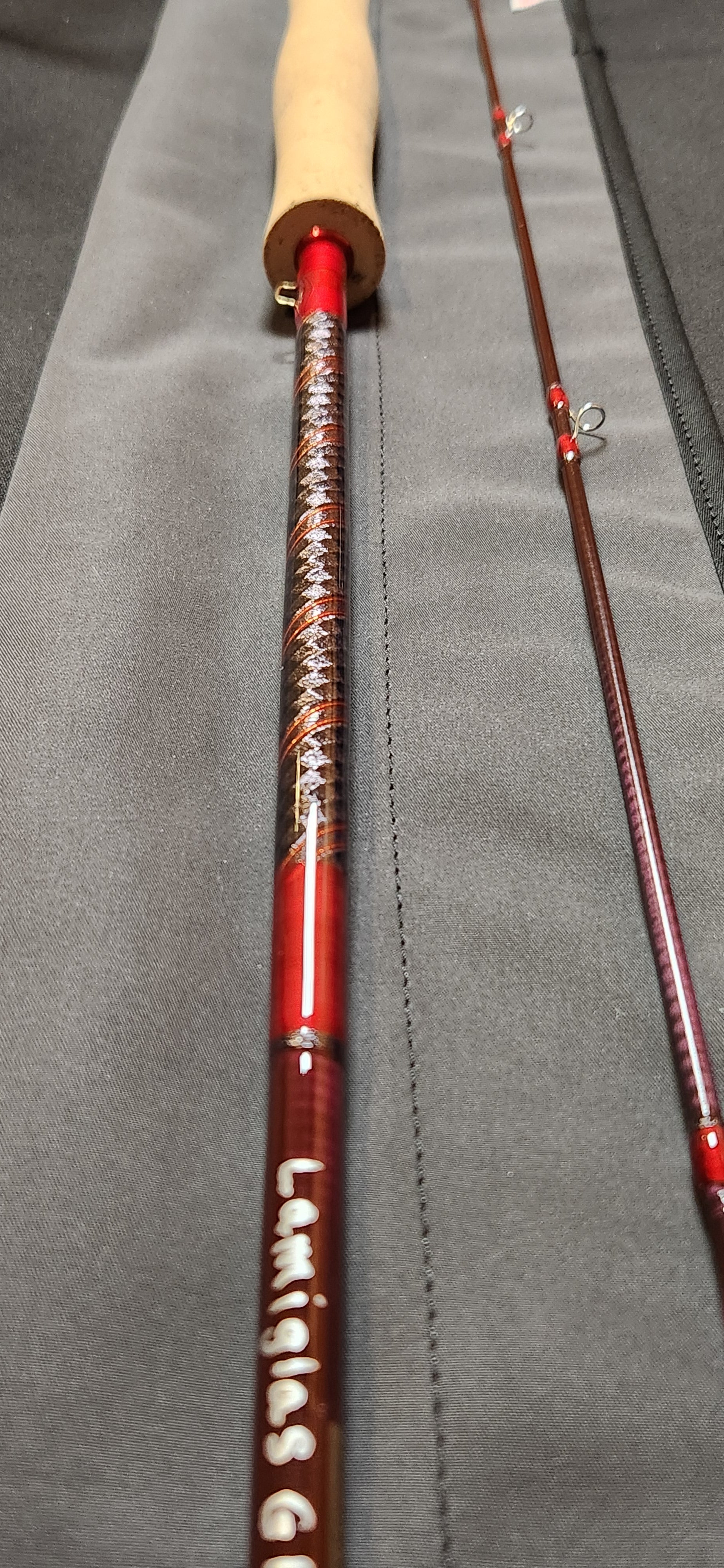 Custom Refurbished Lamiglas Fly Rod 9ft 8wt 2 piece