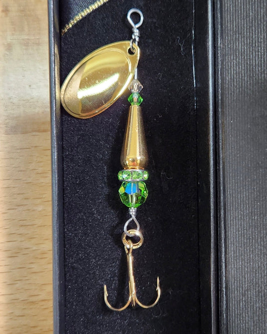 Gold Fishing Lures | 24K Gold Spoon | Gifts for Fishermen Reimagined Tackle Company Gold Fishing Lures | 24K Gold Spoon | Gifts for Fishermen Reimagined Tackle Company