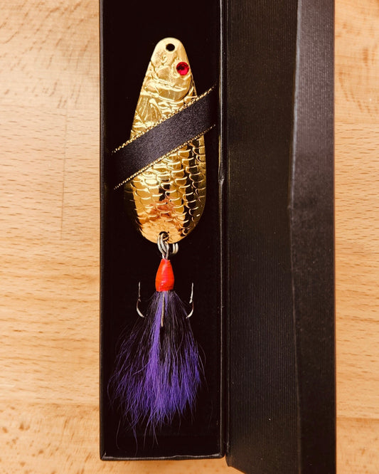 Gold Fishing Lures | 24K Gold Spoon | Gifts for Fishermen Reimagined Tackle Company Gold Fishing Lures | 24K Gold Spoon | Gifts for Fishermen Reimagined Tackle Company