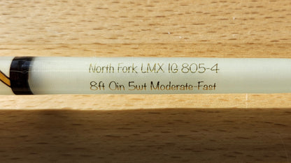 NFC LMX Fiberglass Fly Rod 8ft 5wt- natural