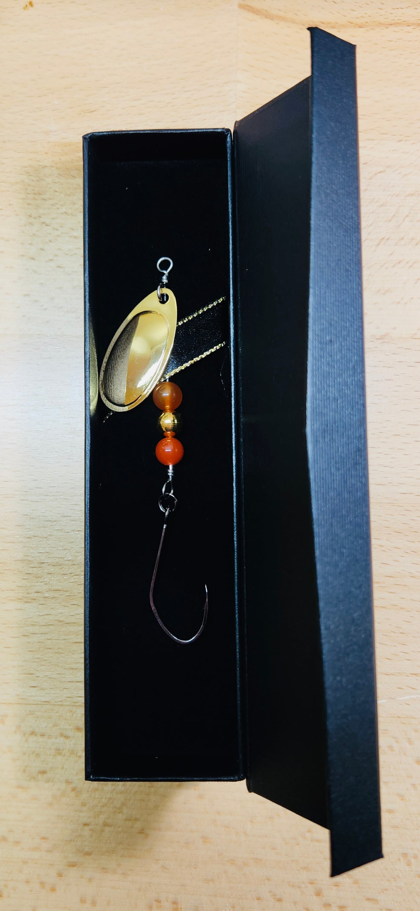 "The Golden Egg" salmon/steelhead spinner 1/3 oz.