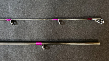 Travel 3 piece Spinning Rod for Bass or Inshore 7ft fast