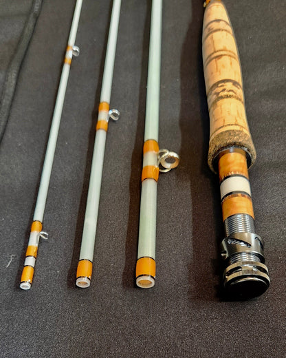 NFC LMX Fiberglass Fly Rod 8ft 5wt- natural