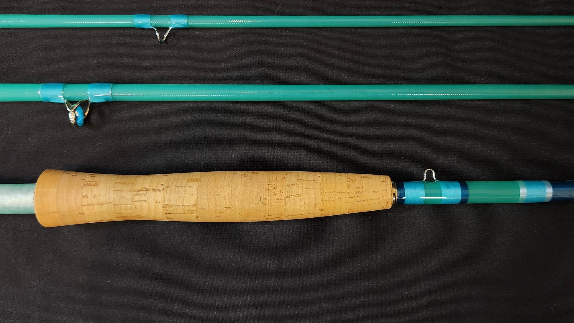 NFC LMX Fiberglass Fly Rod 8ft 5wt- aqua