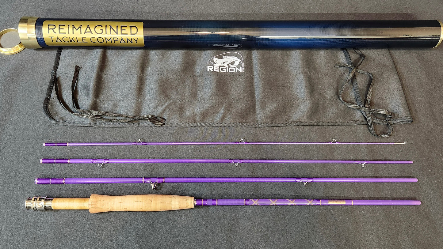 NFC Iconoglass Fly Rod 4wt 7'6"- purple