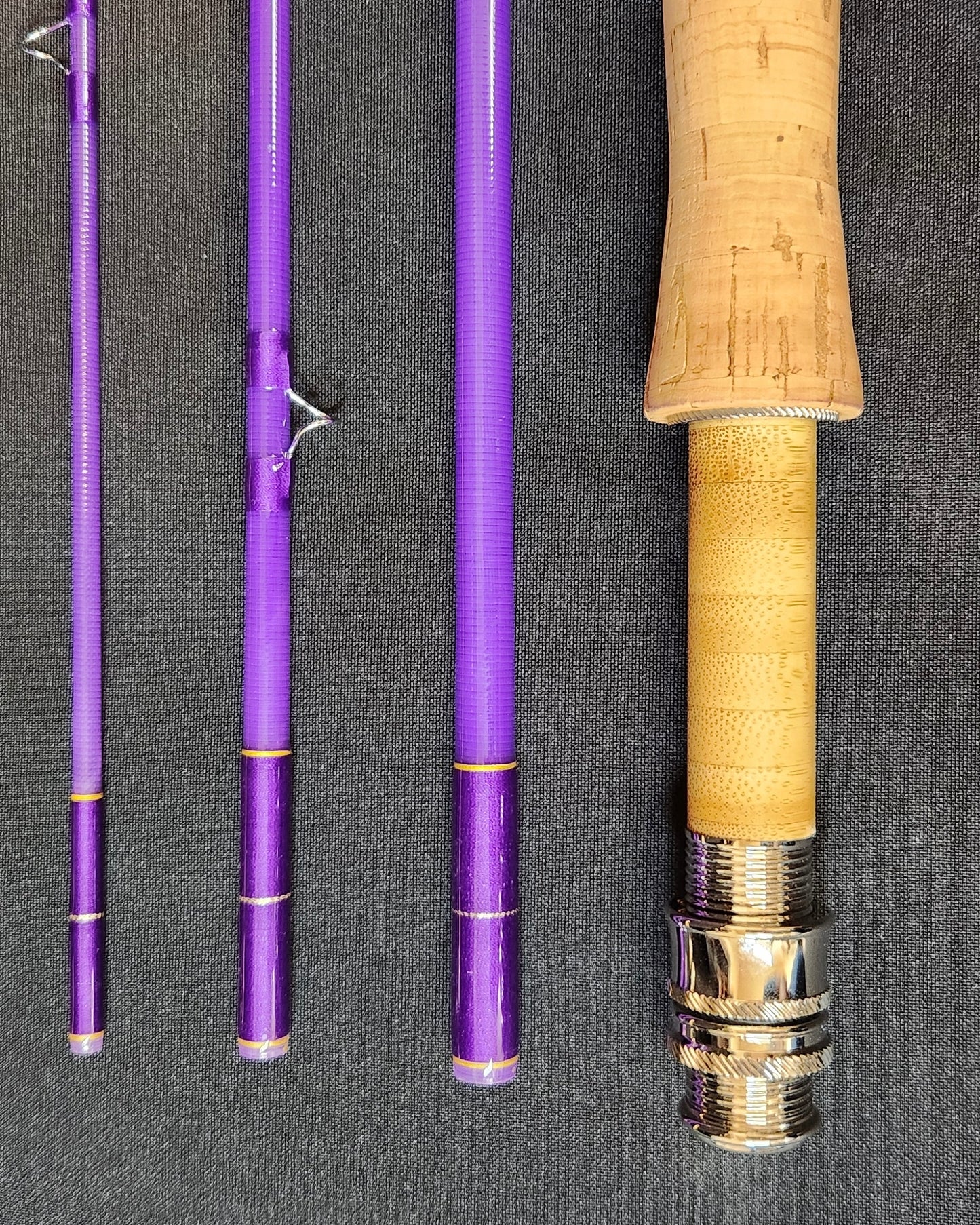 NFC Iconoglass Fly Rod 4wt 7'6"- purple